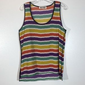 Milkyway abstract tank top - M